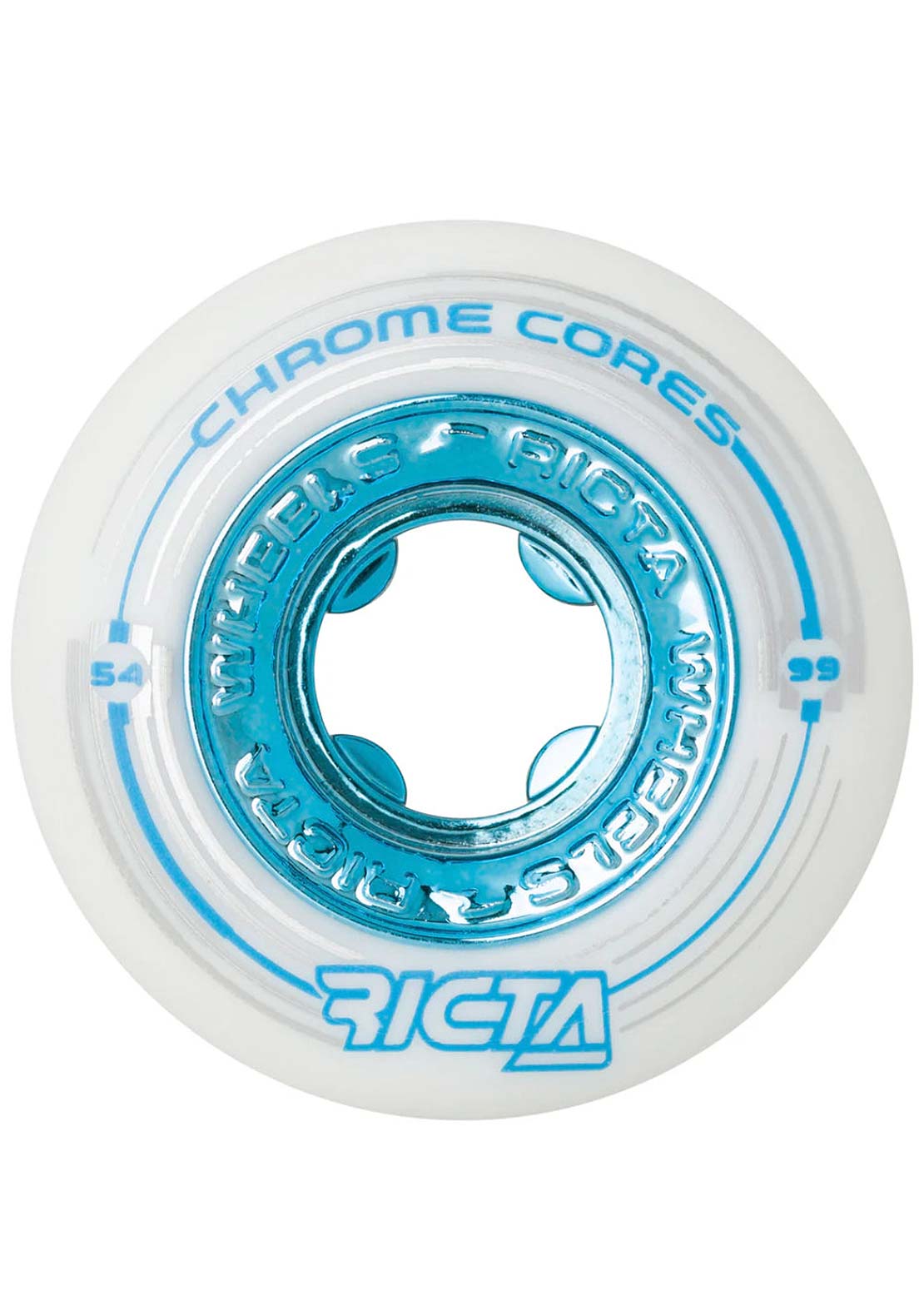 Ricta Chrome Core 99A Skateboard Wheels