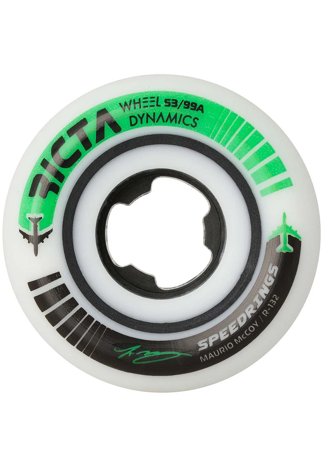 Ricta Unisex McCoy Speedrings Wide 99A Skateboard Wheels