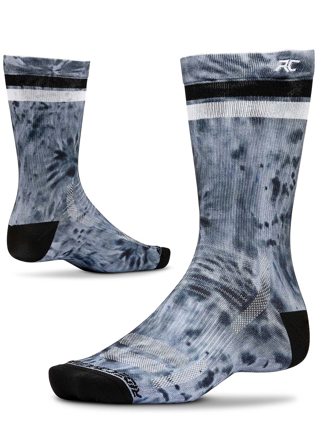 Ride Concepts Junior Alibi Synthetic 8" Socks Charcoal