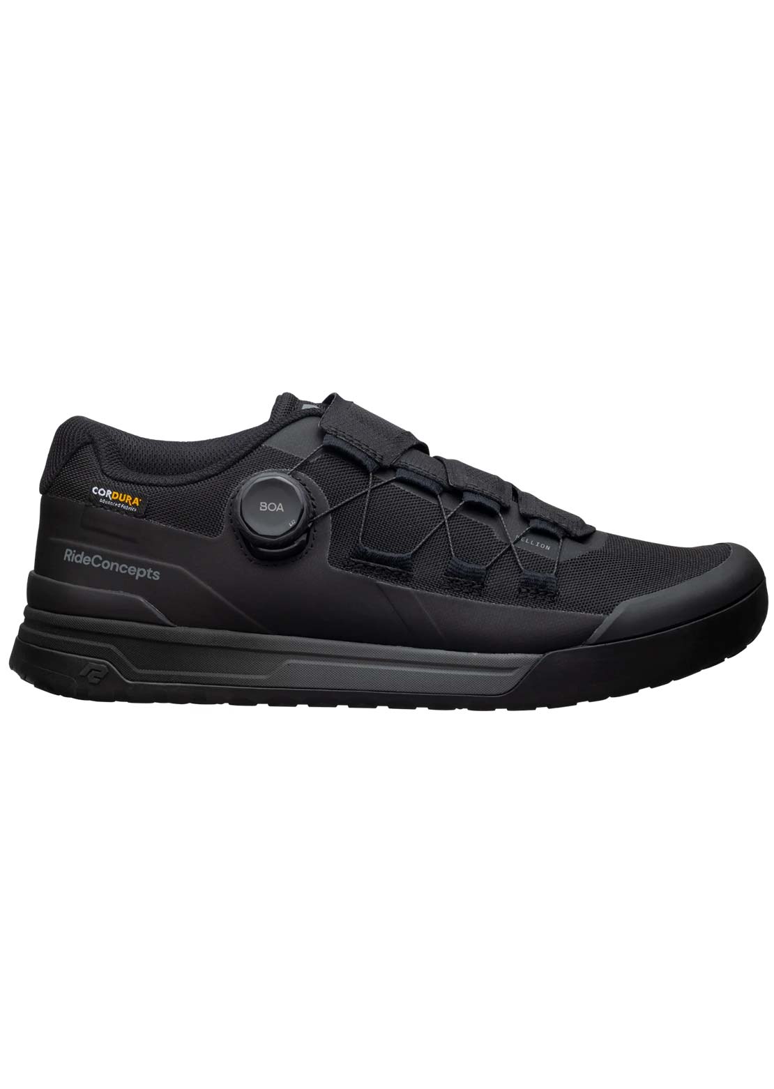 Ride Concepts Men's Hellion Clip Boa Shoes Black
