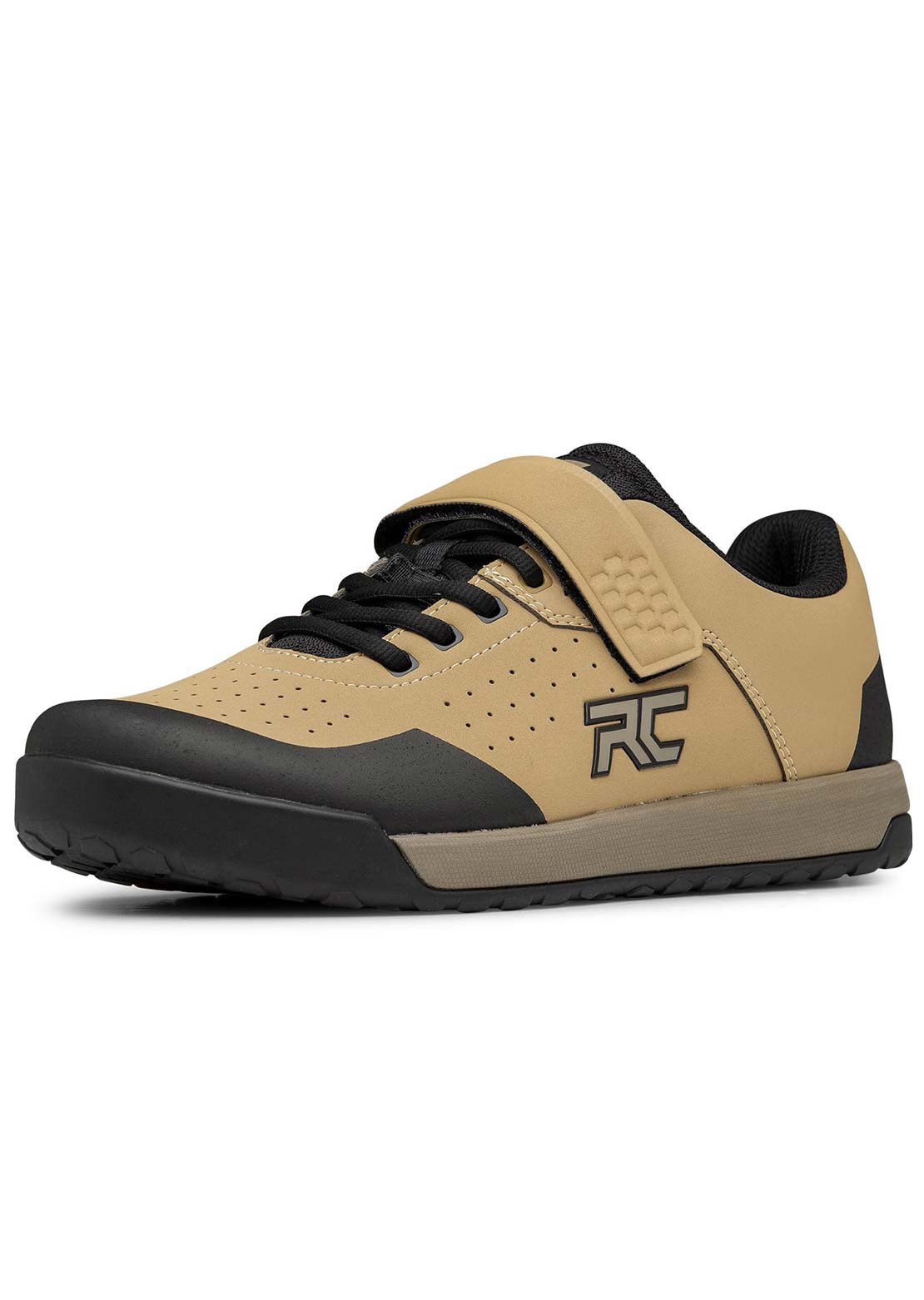 Ride Concepts Men's Hellion Clip Trail Shoes Khaki/Black