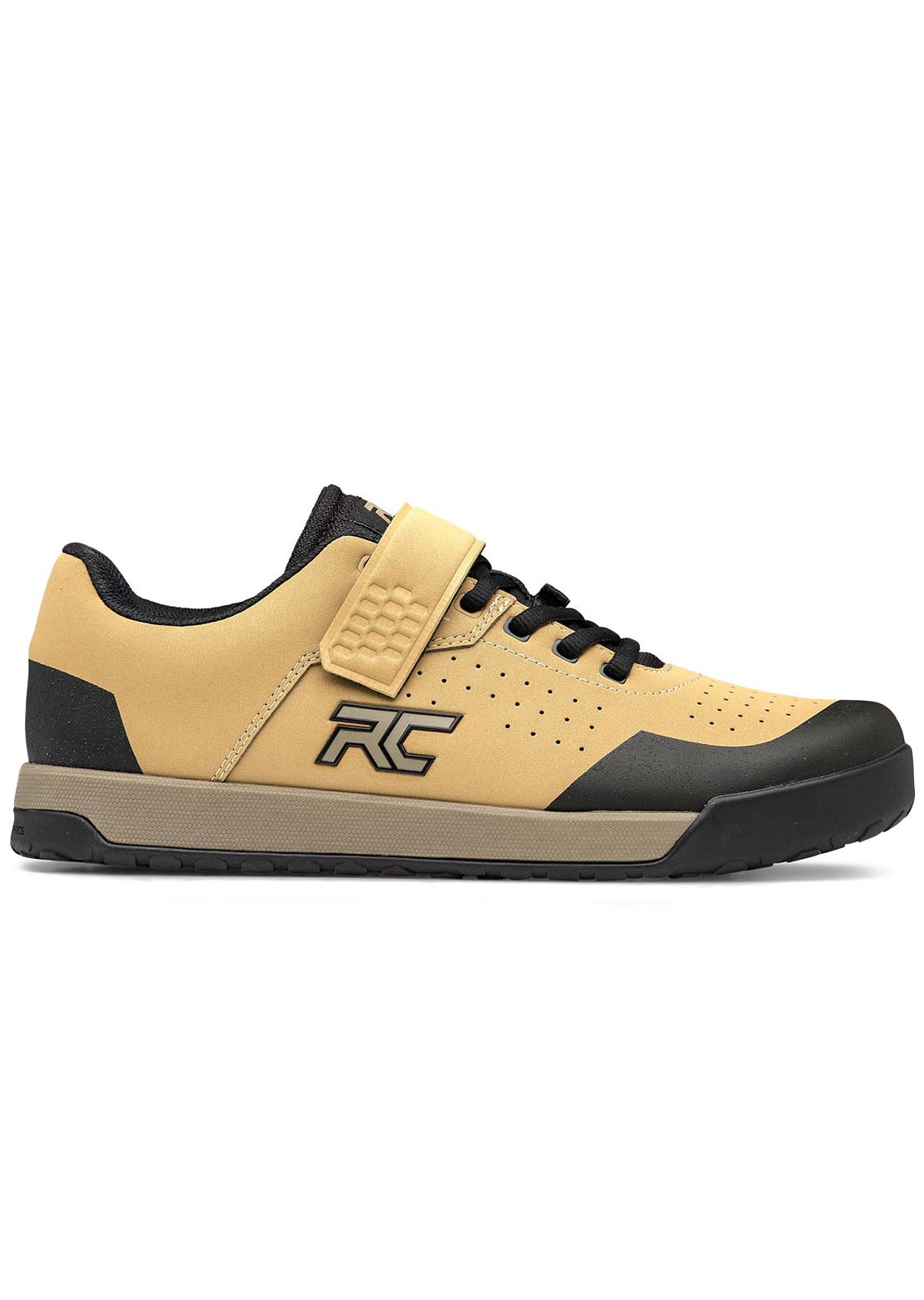 Ride Concepts Men's Hellion Clip Trail Shoes Khaki/Black