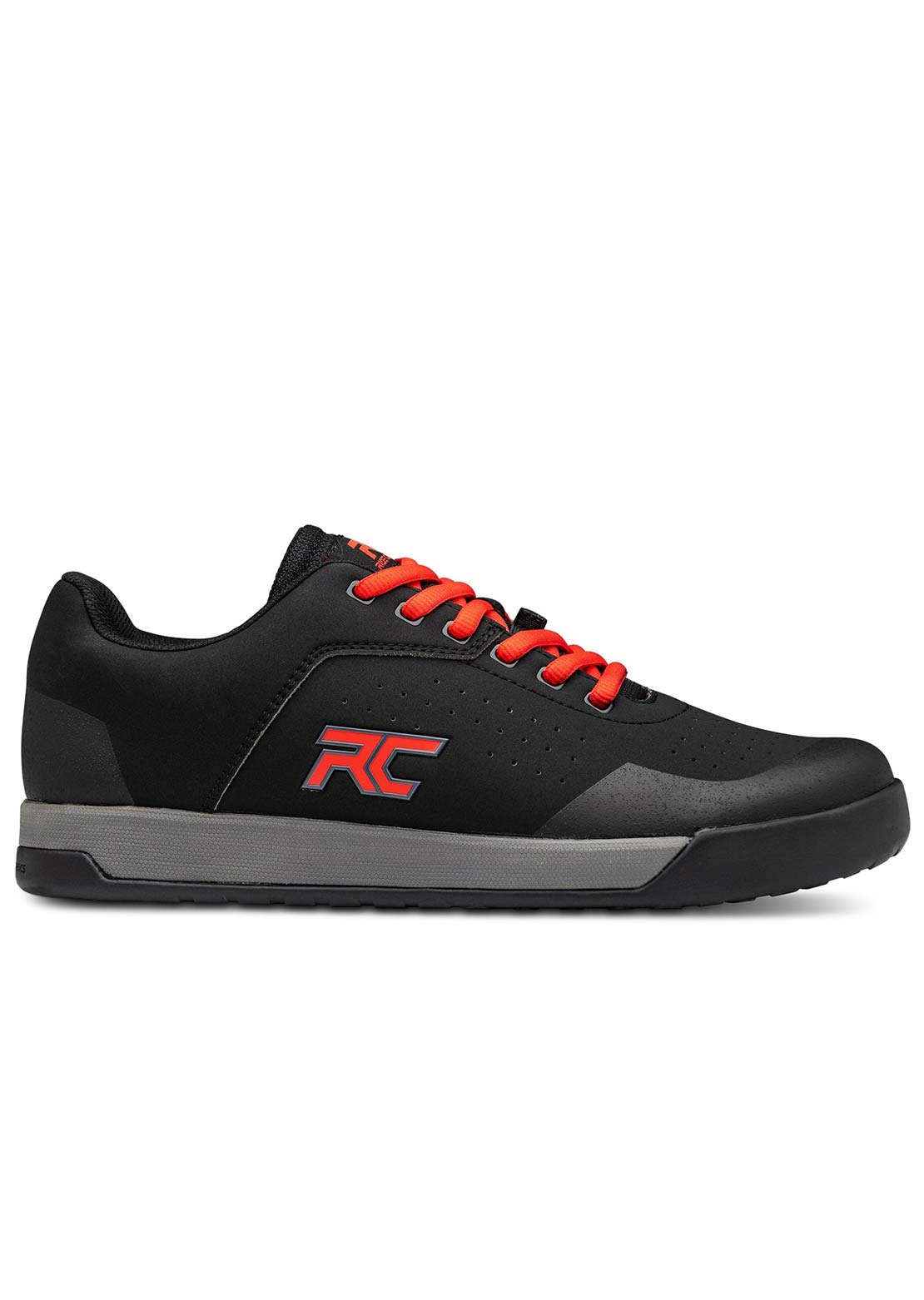 Ride Concepts Men's Hellion Flat Shoes Black/Red