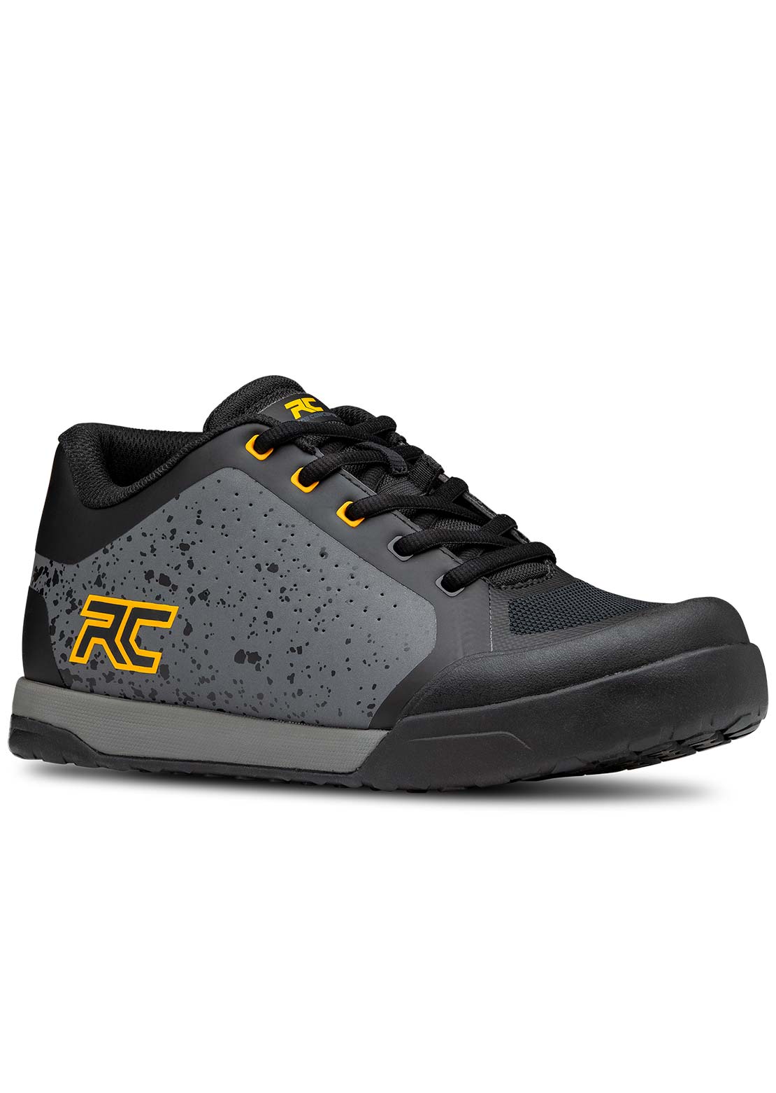 Ride Concepts Men's Powerline Shoes Black/Mandarin