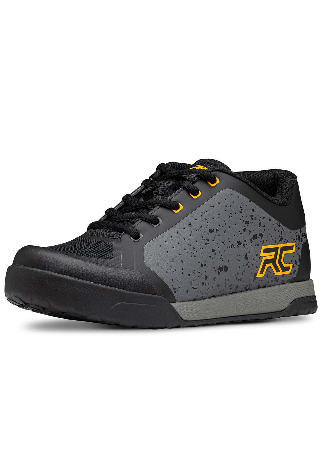 Ride Concepts Men's Powerline Shoes Black/Mandarin