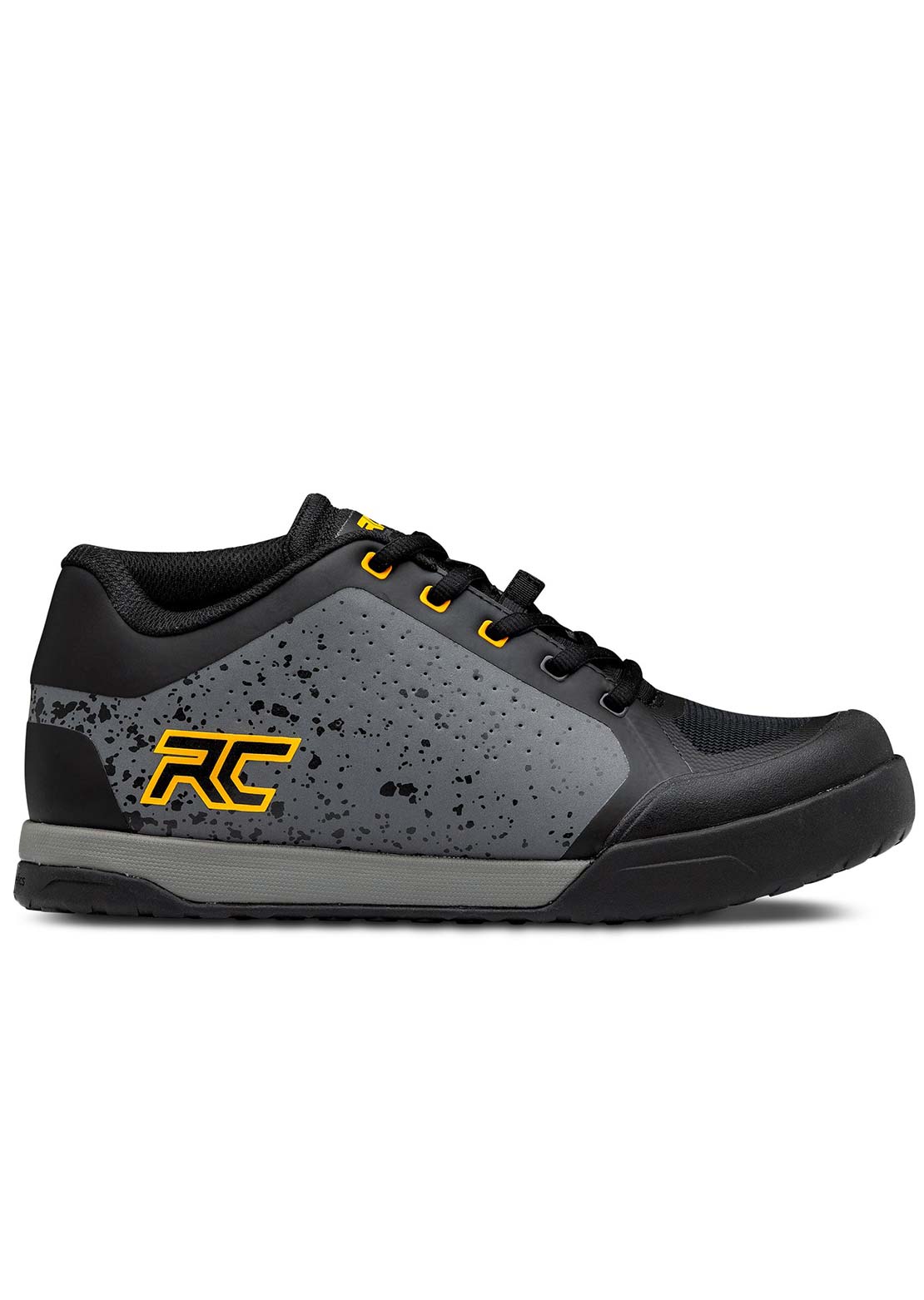 Ride Concepts Men's Powerline Shoes Black/Mandarin