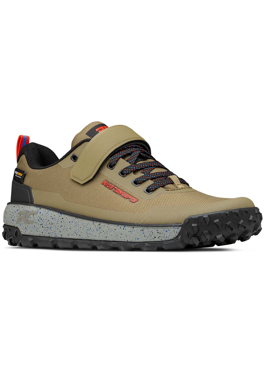 Ride Concepts Men's Tallac Clip Shoes Earth Black