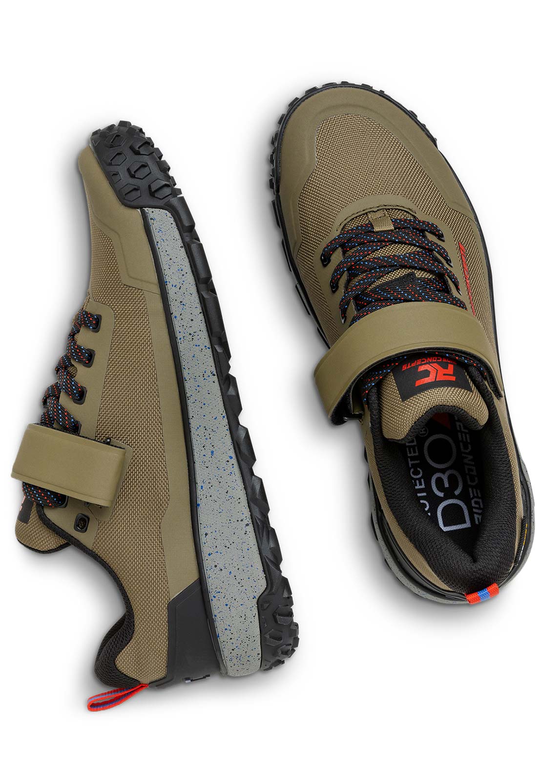 Ride Concepts Men's Tallac Clip Shoes Earth Black