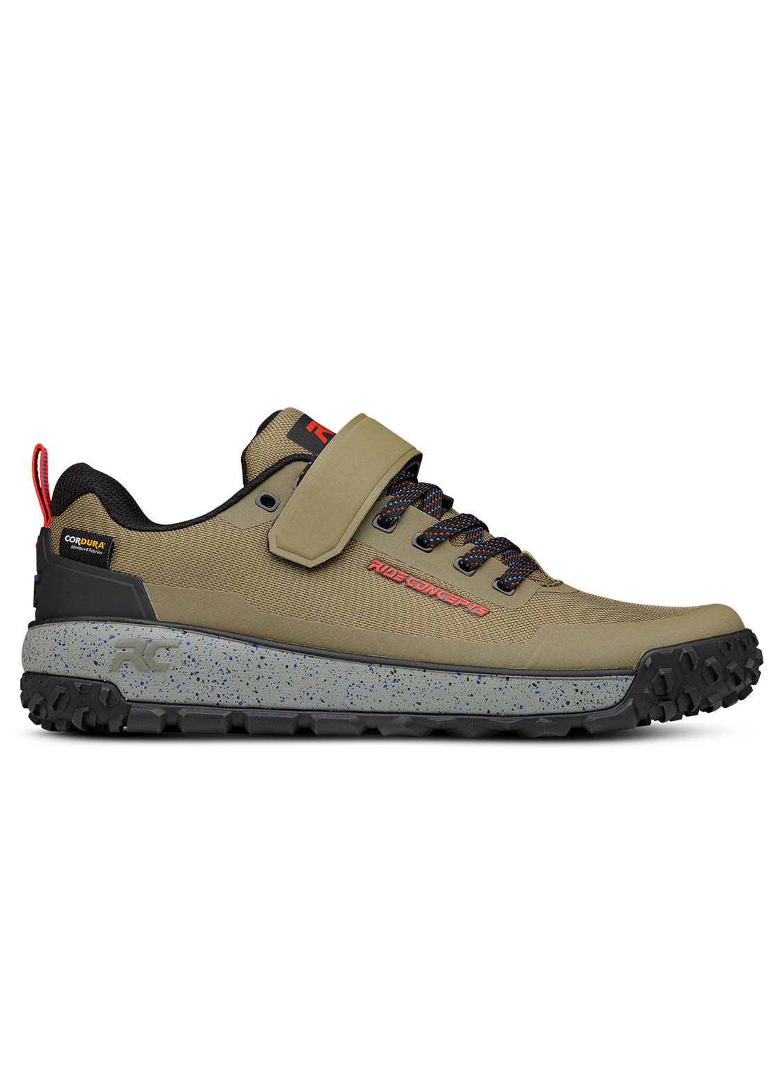 Ride Concepts Men's Tallac Clip Shoes Earth Black