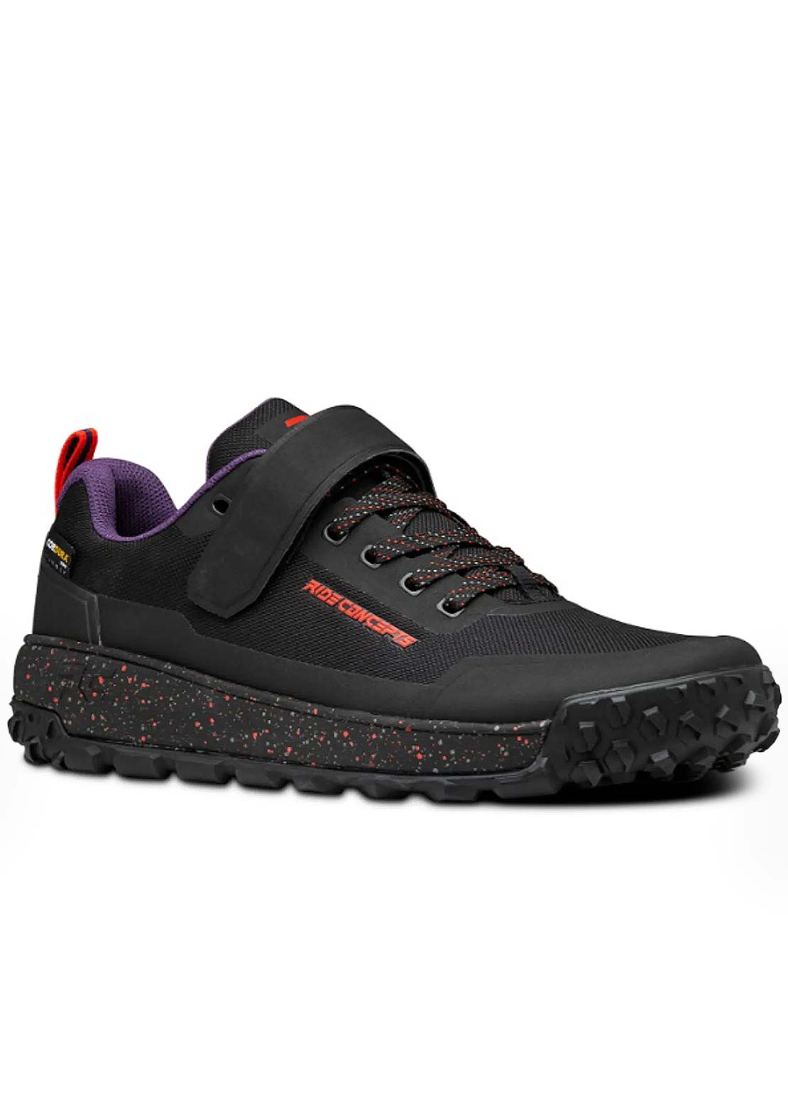 Ride Concepts Men's Tallac Clip Trail Shoes Black/Red