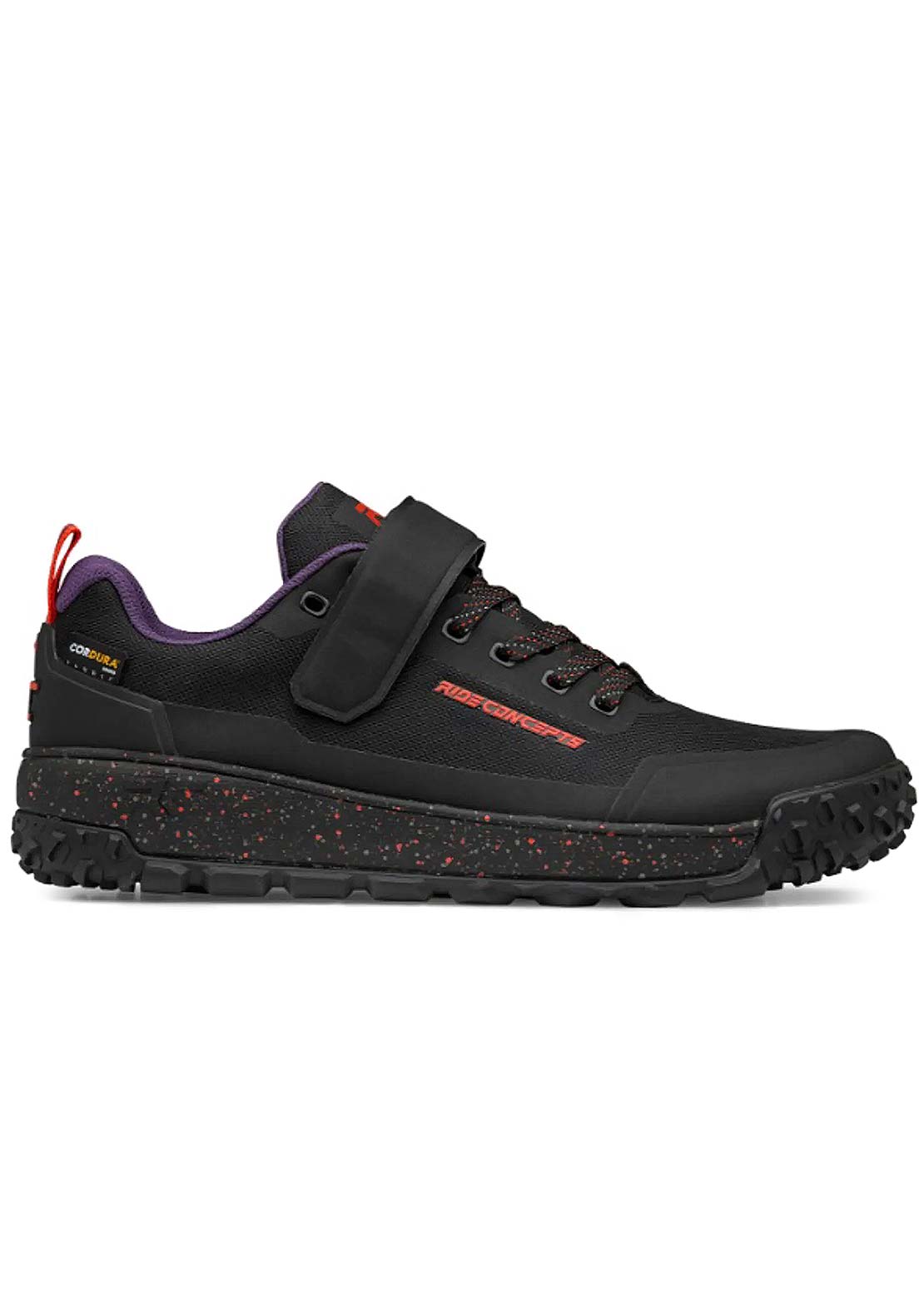 Ride Concepts Men's Tallac Clip Trail Shoes Black/Red