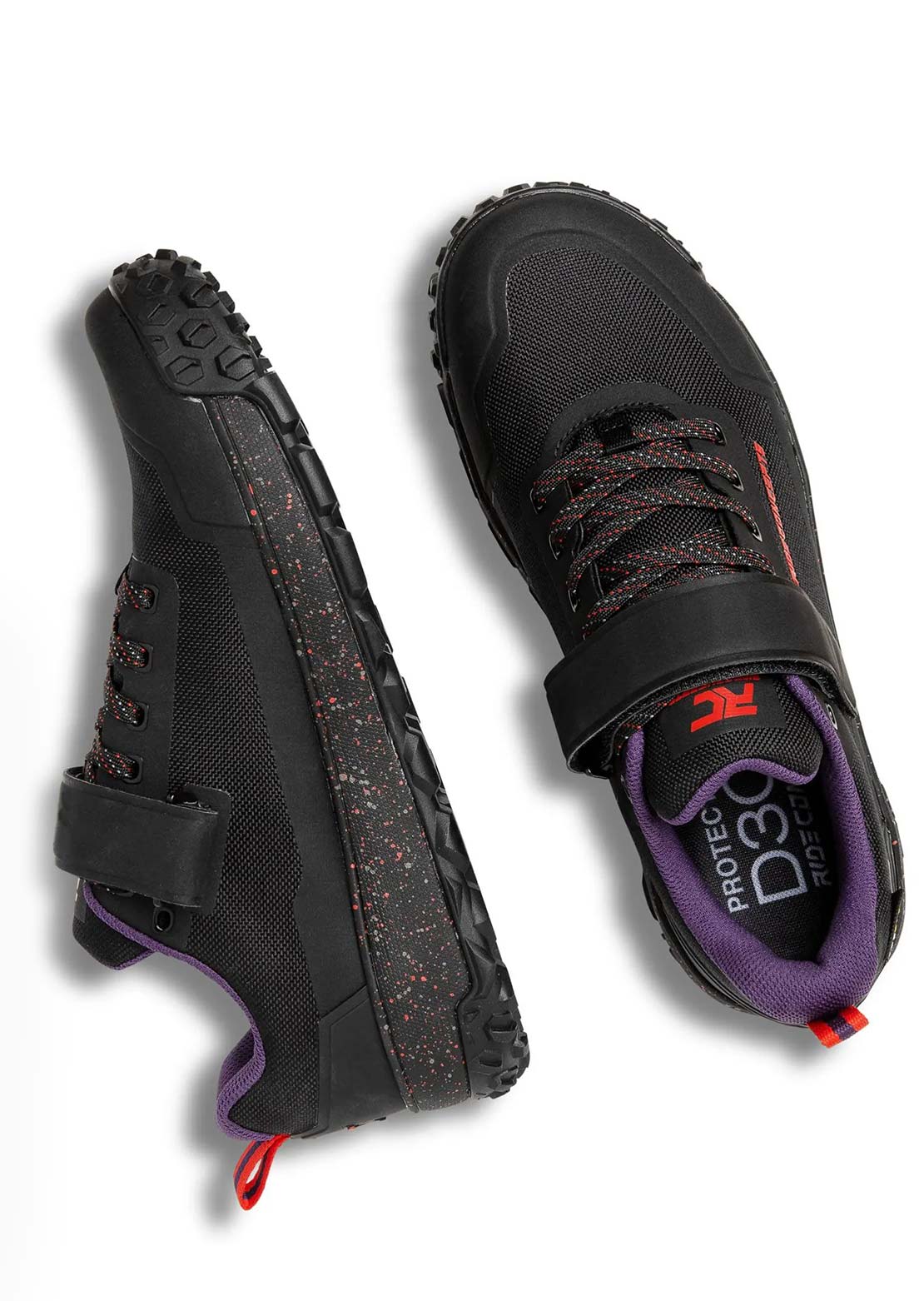 Ride Concepts Men's Tallac Clip Trail Shoes Black/Red