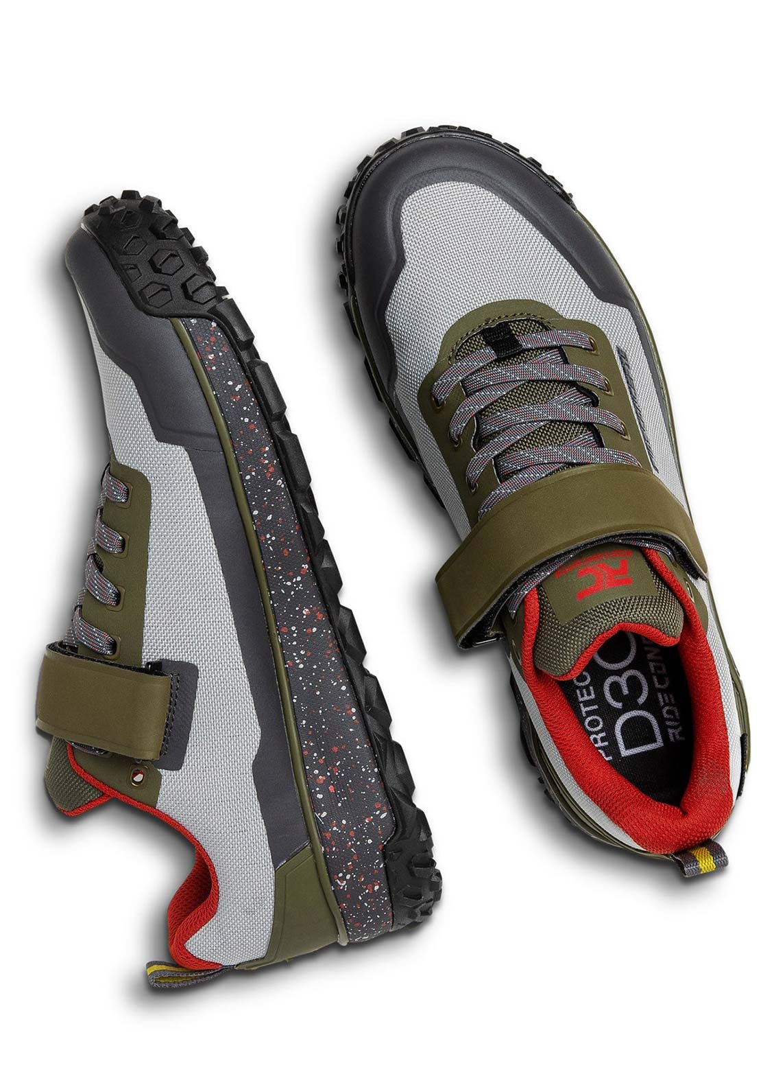 Ride Concepts Men's Tallac Clip Trail Shoes Grey Olive