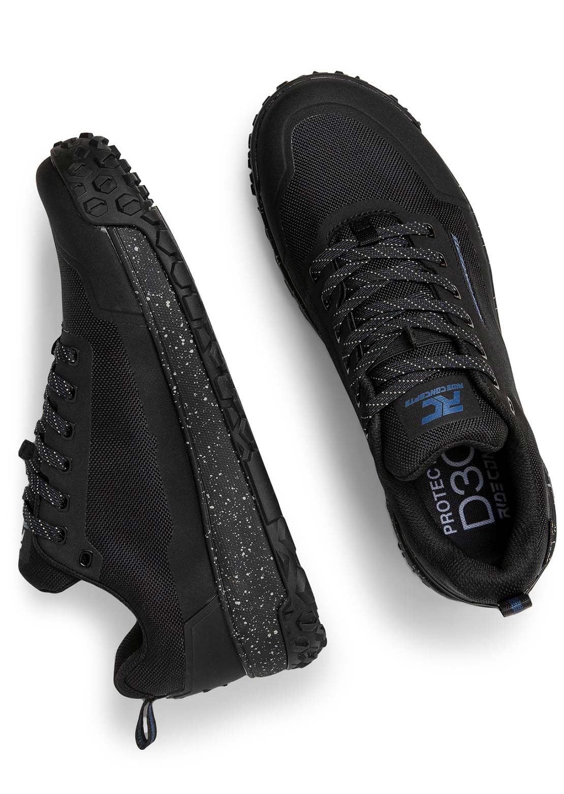 Ride Concepts Men's Tallac Flat Shoes Black/Charcoal