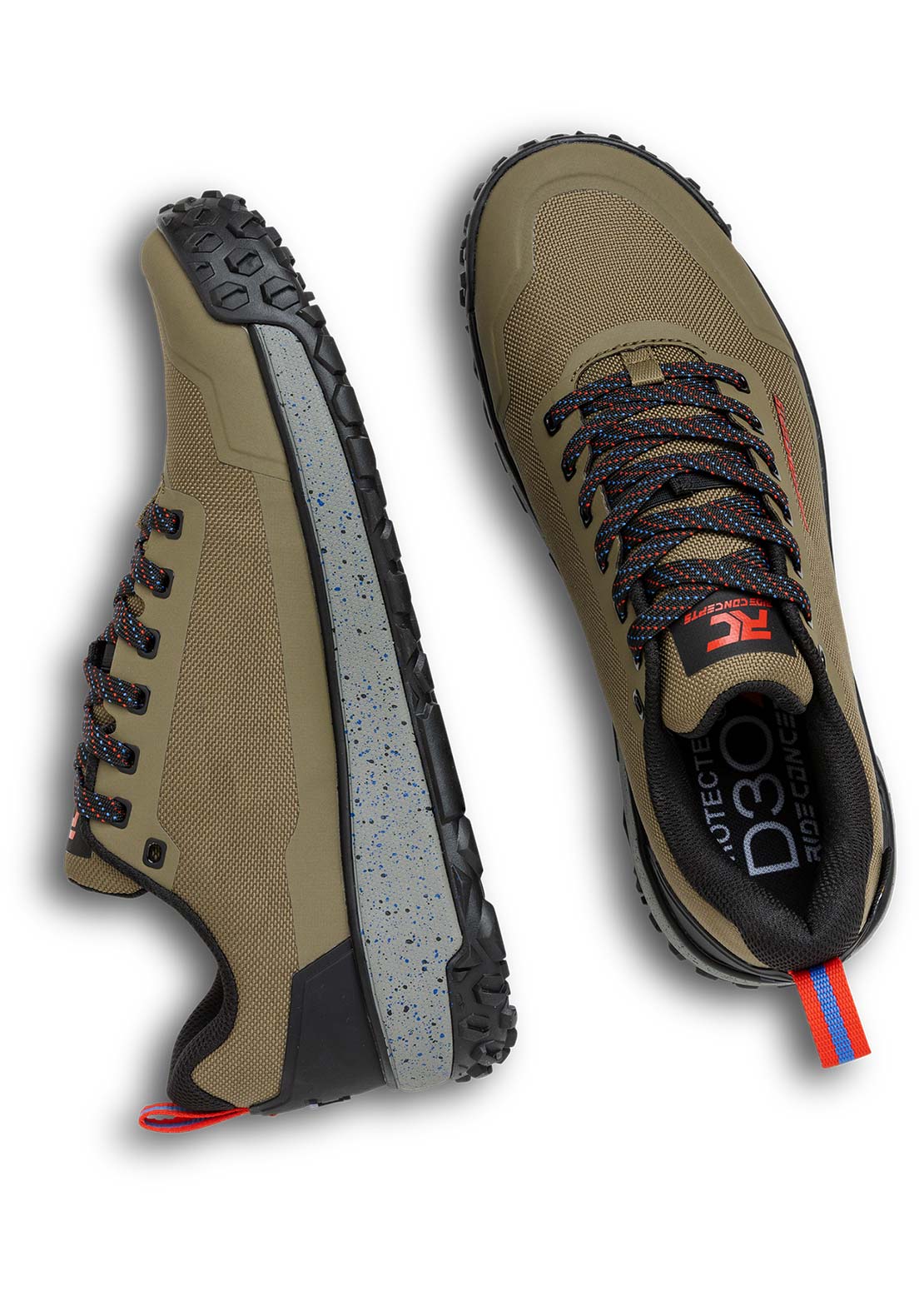 Ride Concepts Men's Tallac Flat Shoes Earth/Black