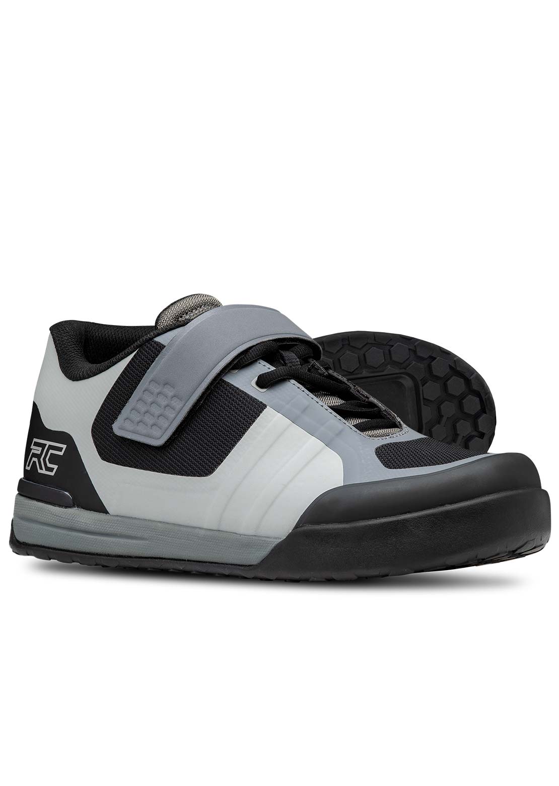 Ride Concepts Men's Transition Clip Shoes Charcoal/Grey