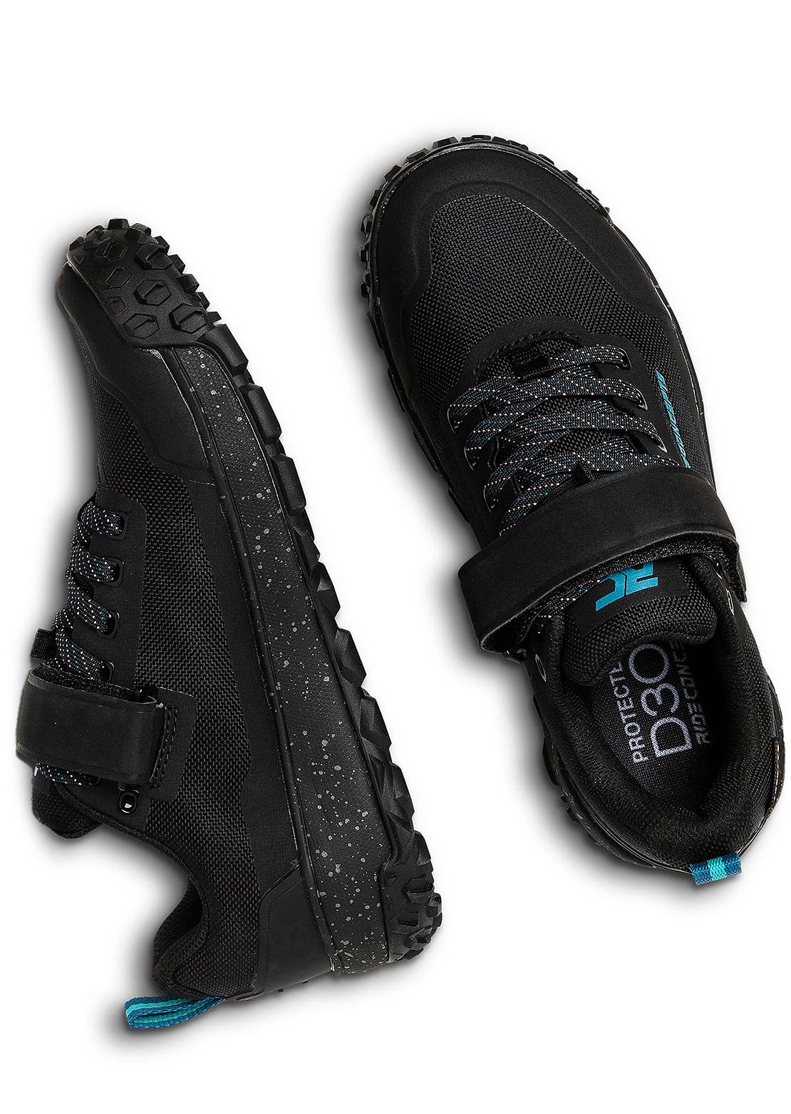 Ride Concepts Women's Flume Clip Trail Shoes Black