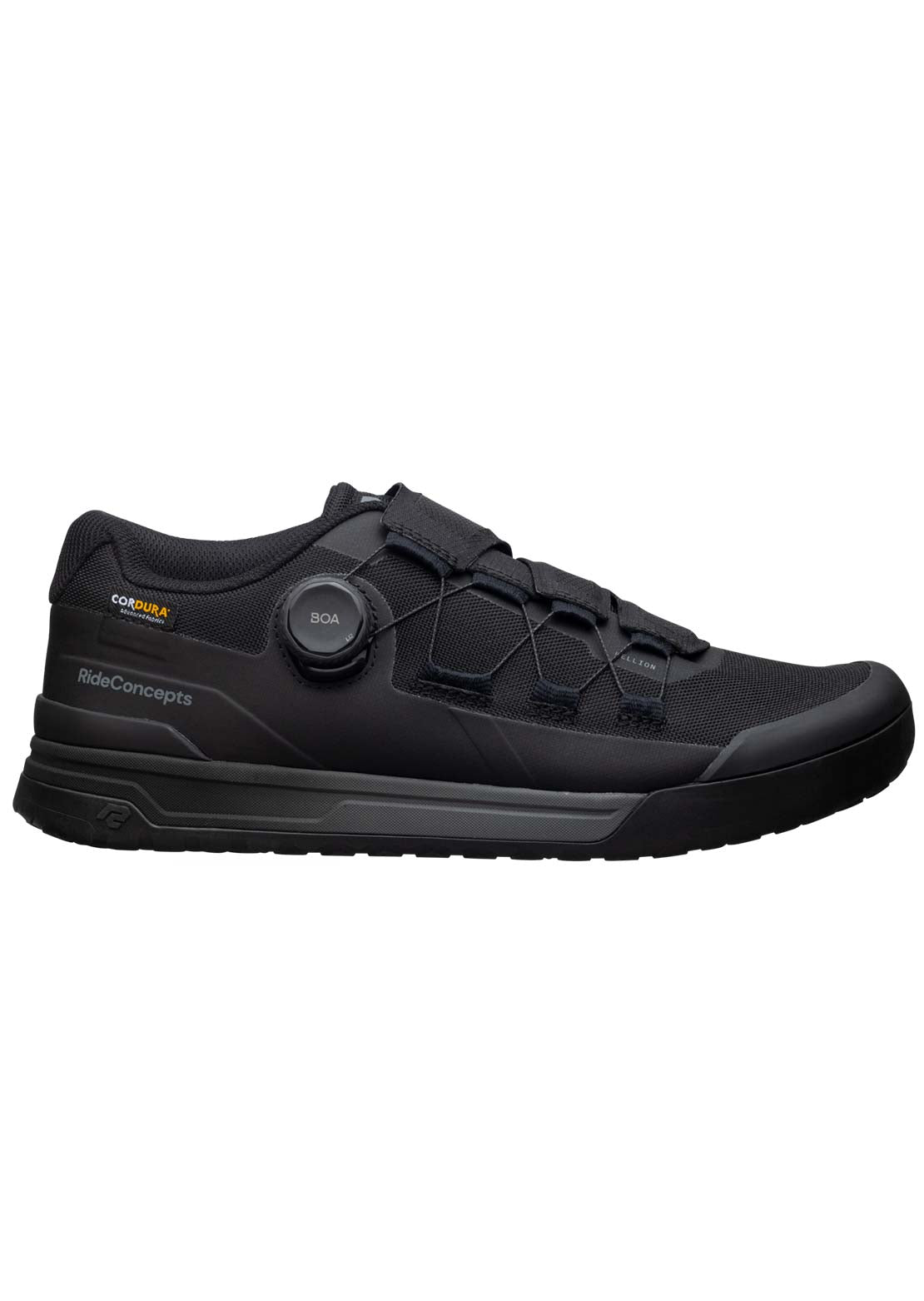 Ride Concepts Women's Hellion Boa Flat Shoes Black