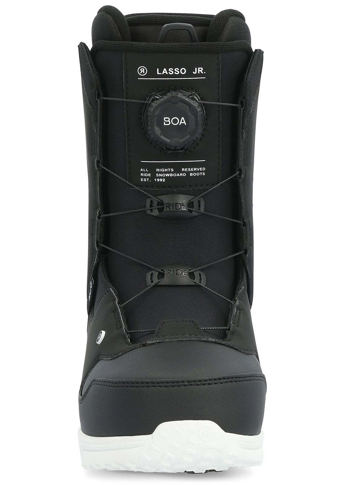 Ride Junior Lasso Snowbaord Boots Black