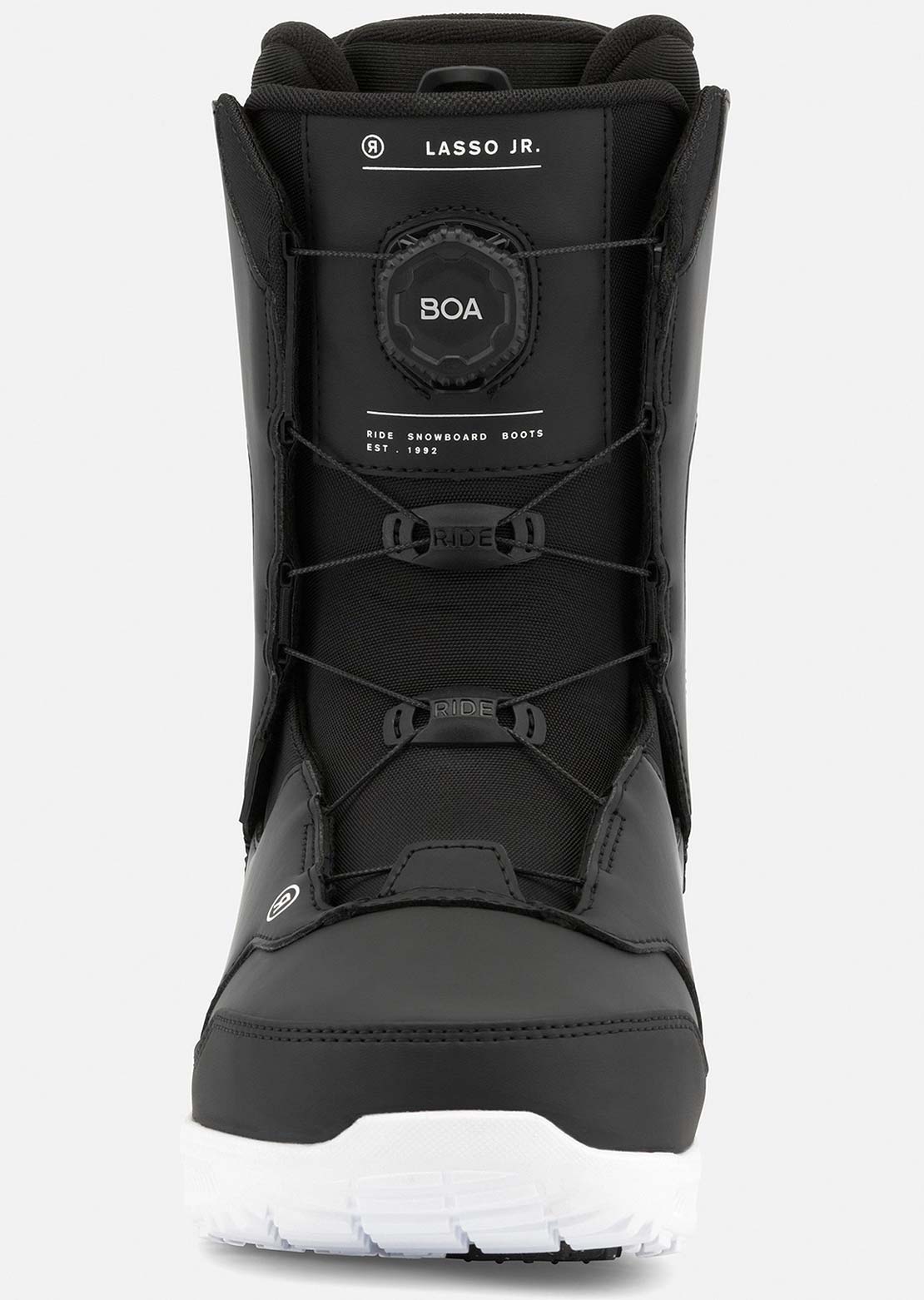 Ride Junior Lasso Snowboard Boots Black