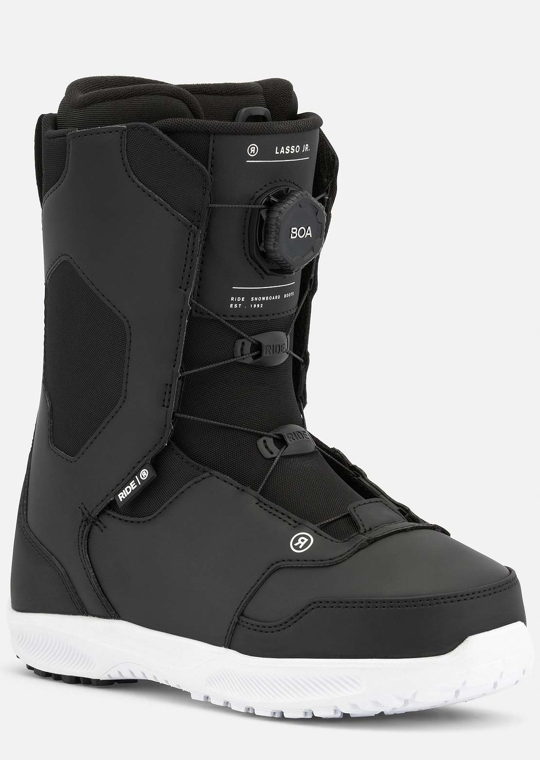 Ride Junior Lasso Snowboard Boots Black