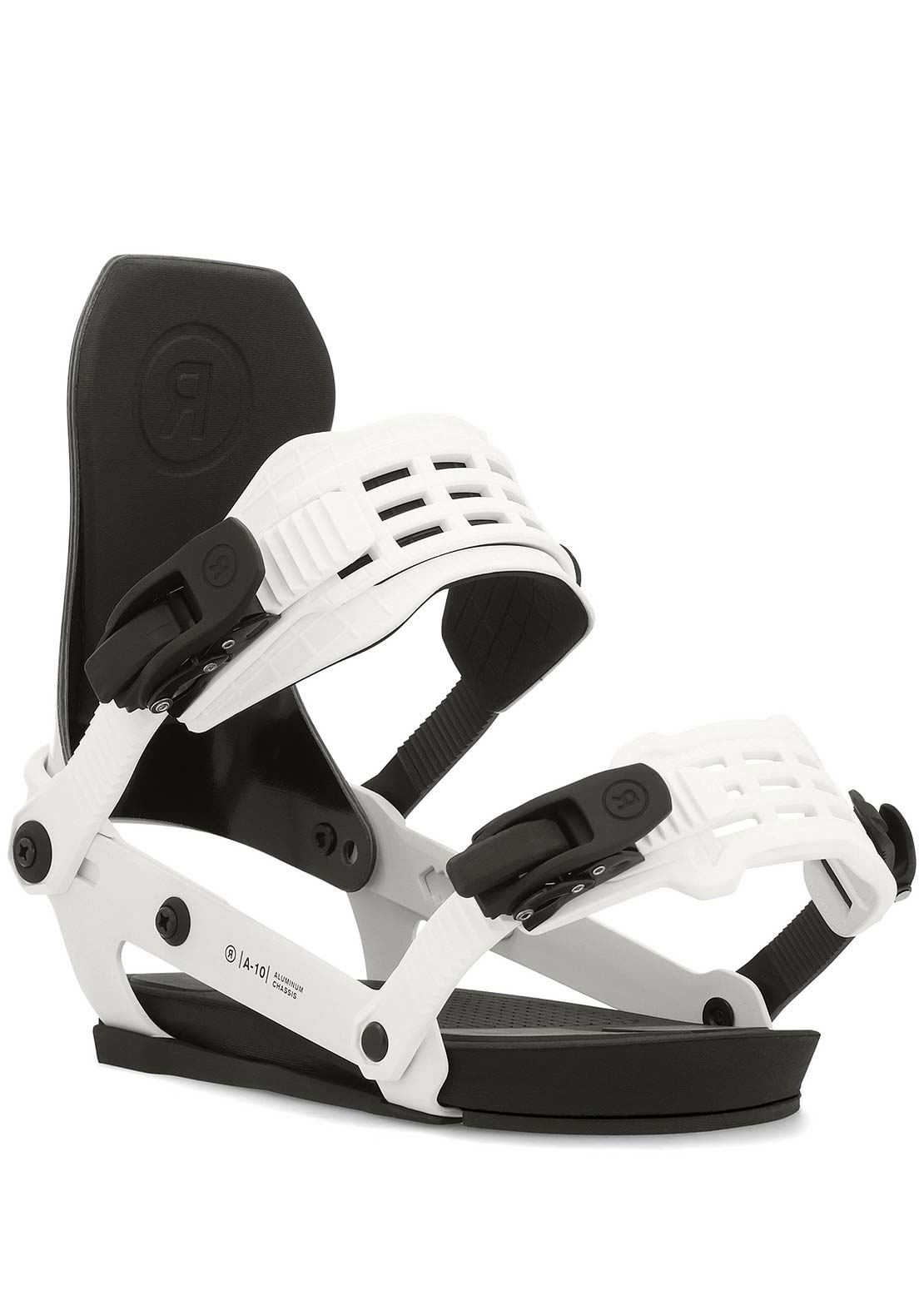 Ride Men&#39;s A-10 Snowboard Bindings White