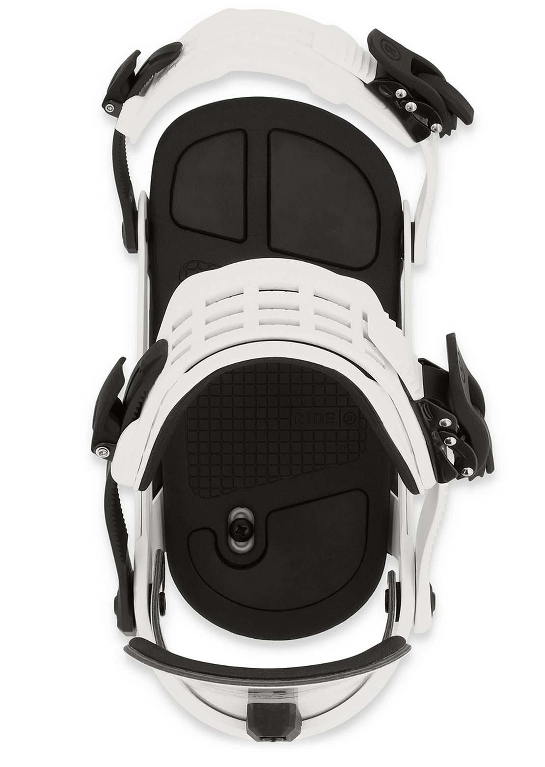 Ride Men&#39;s A-10 Snowboard Bindings White