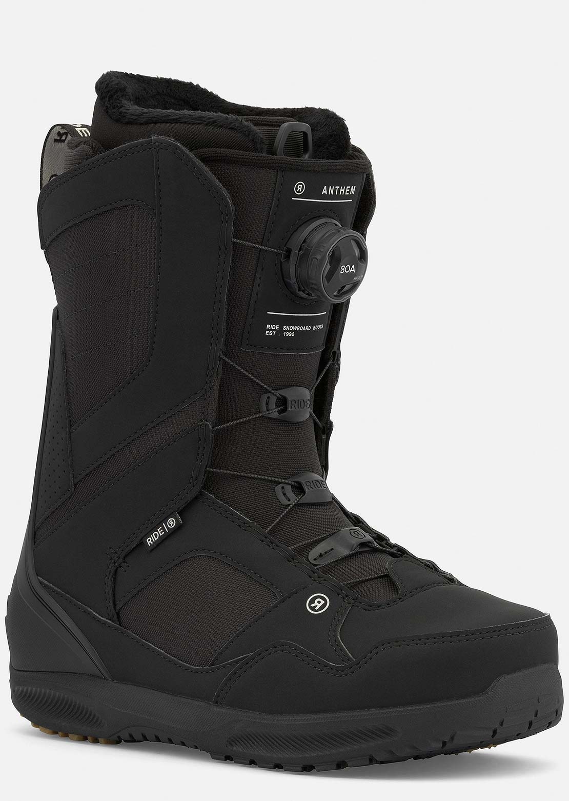 Ride Men's Anthem Snowboard Boots Black