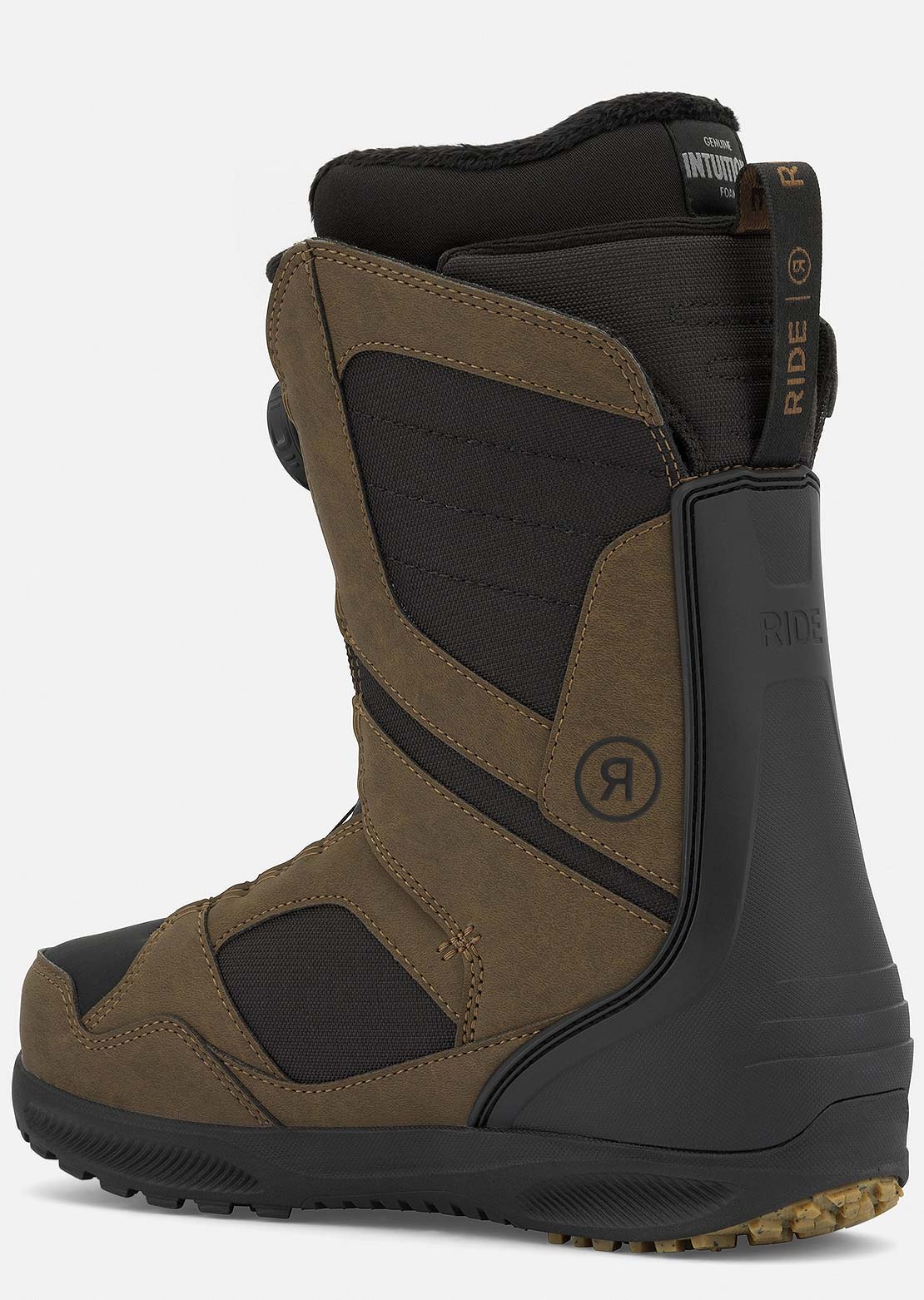 ride anthem men's snowboard boot lumberjack Boots 2026 Black / 9.5 The Closer Lace Guide evens the lace tension acrossthe entire boot Ride Anthem BOA Men's Snowboard