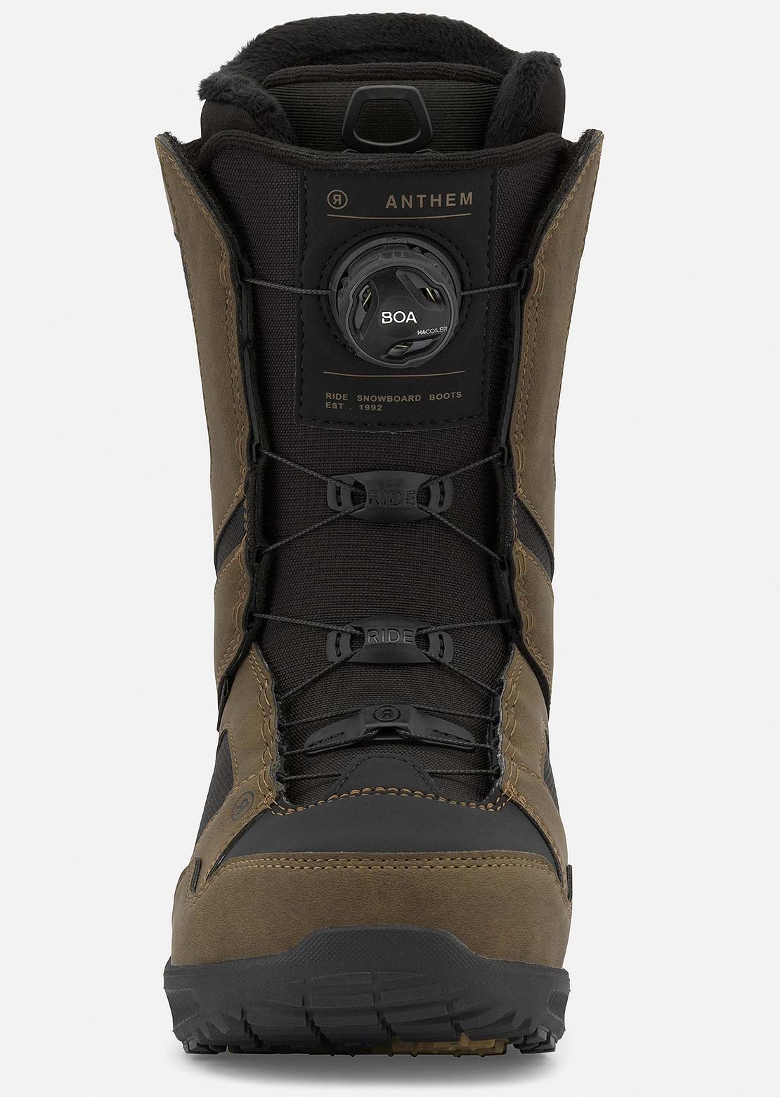 Ride Men's Anthem Snowboard Boots Brown