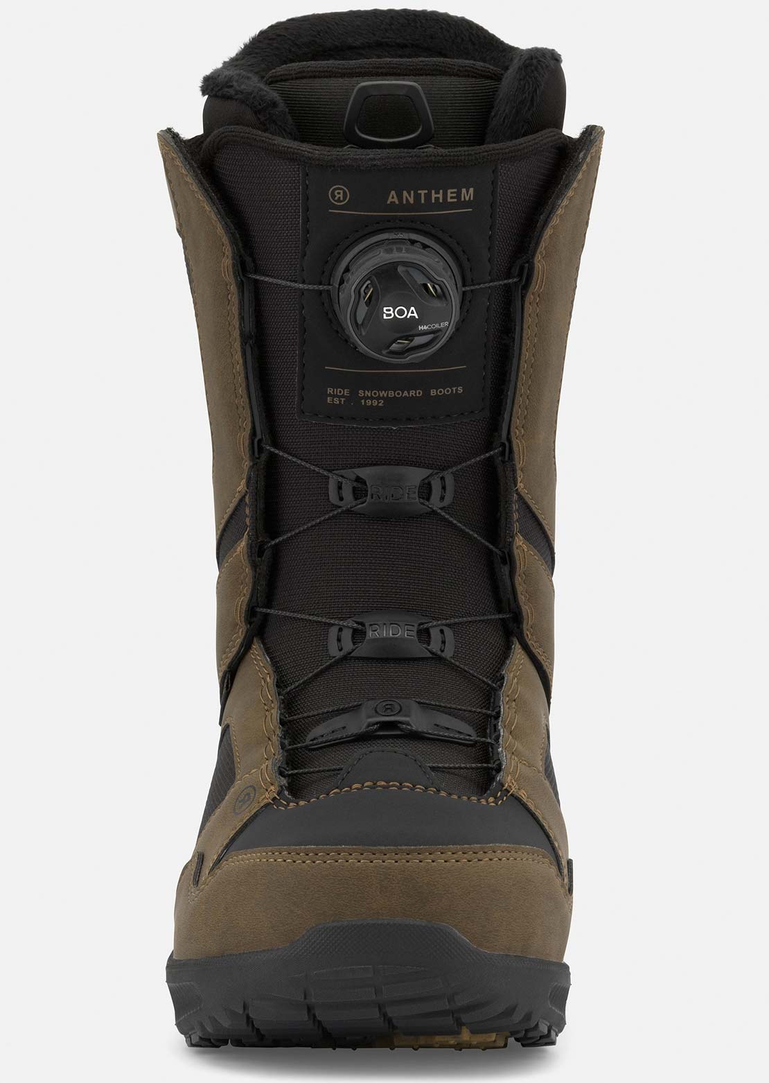 Ride Men's Anthem Snowboard Boots Brown