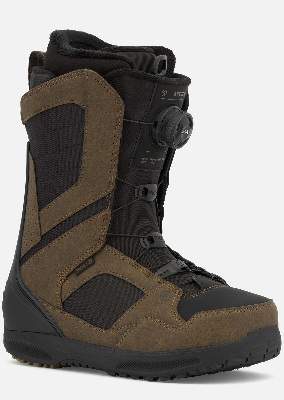 Ride Men's Anthem Snowboard Boots Brown