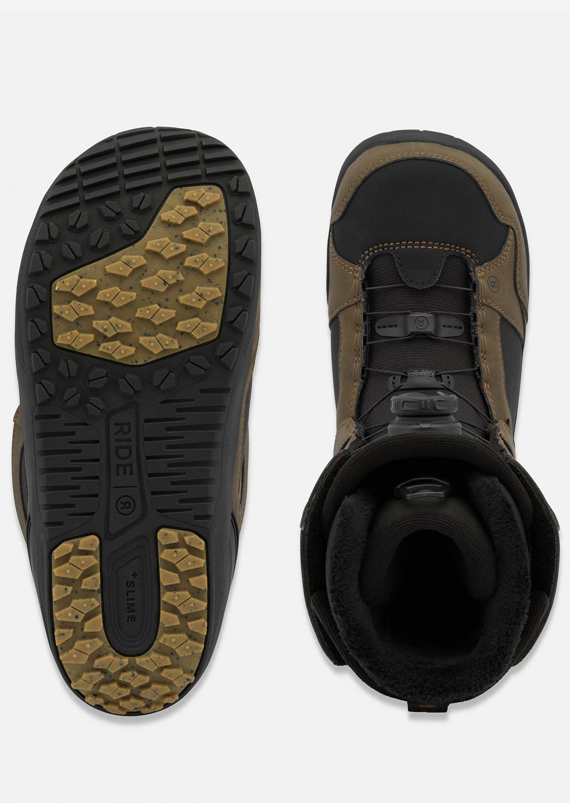 Ride Men's Anthem Snowboard Boots Brown