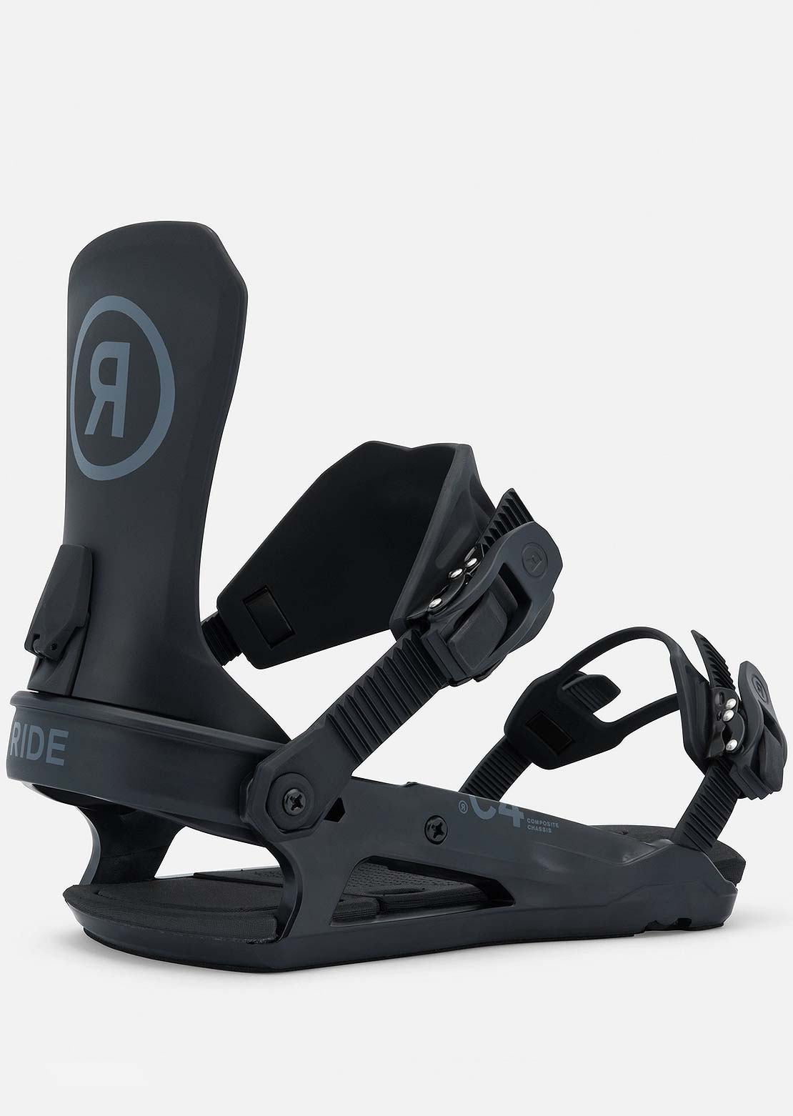 Ride Men's C-4 Snowboard Bindings Black