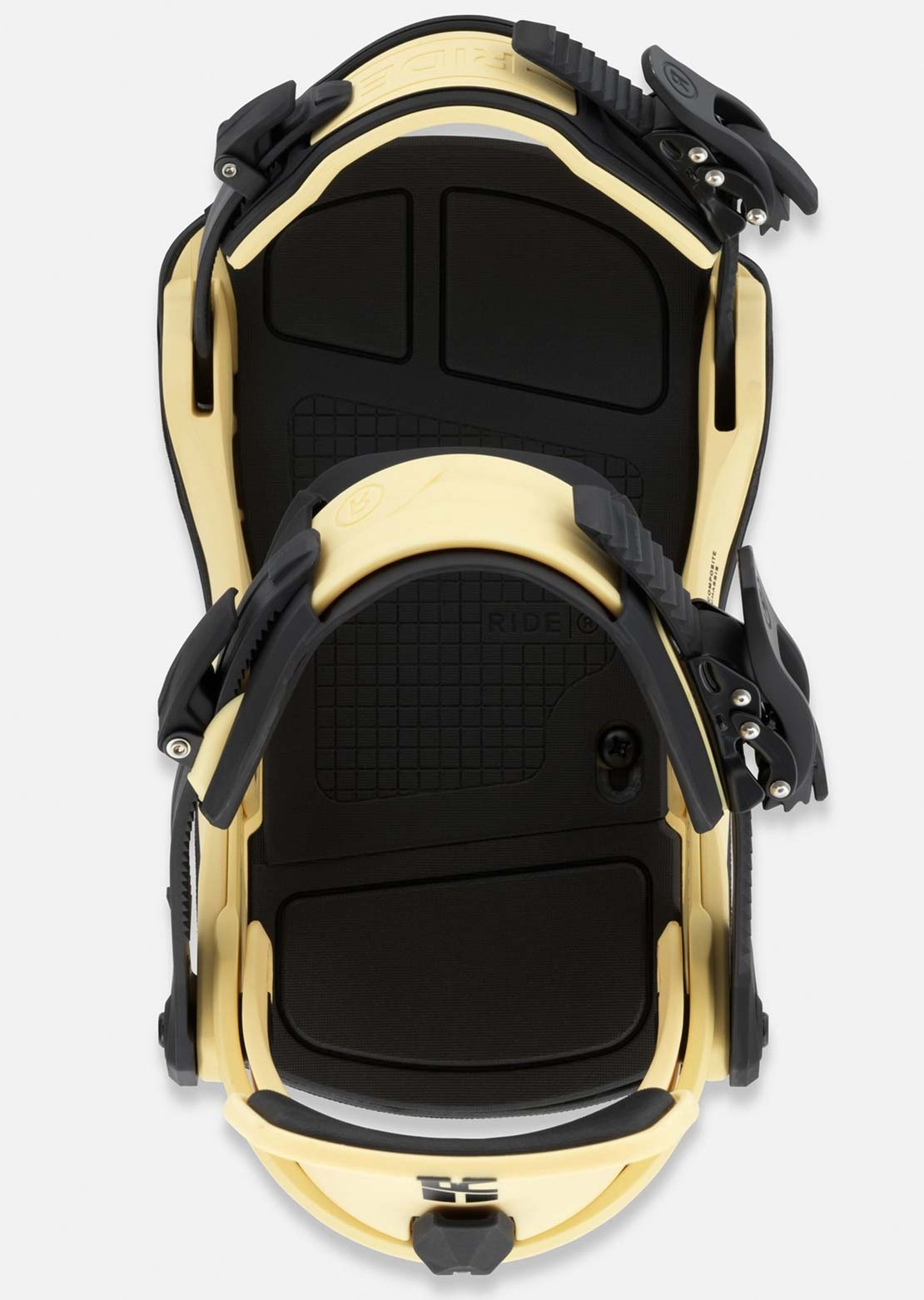 Ride Men's C-6 Snowboard Bindings Butter
