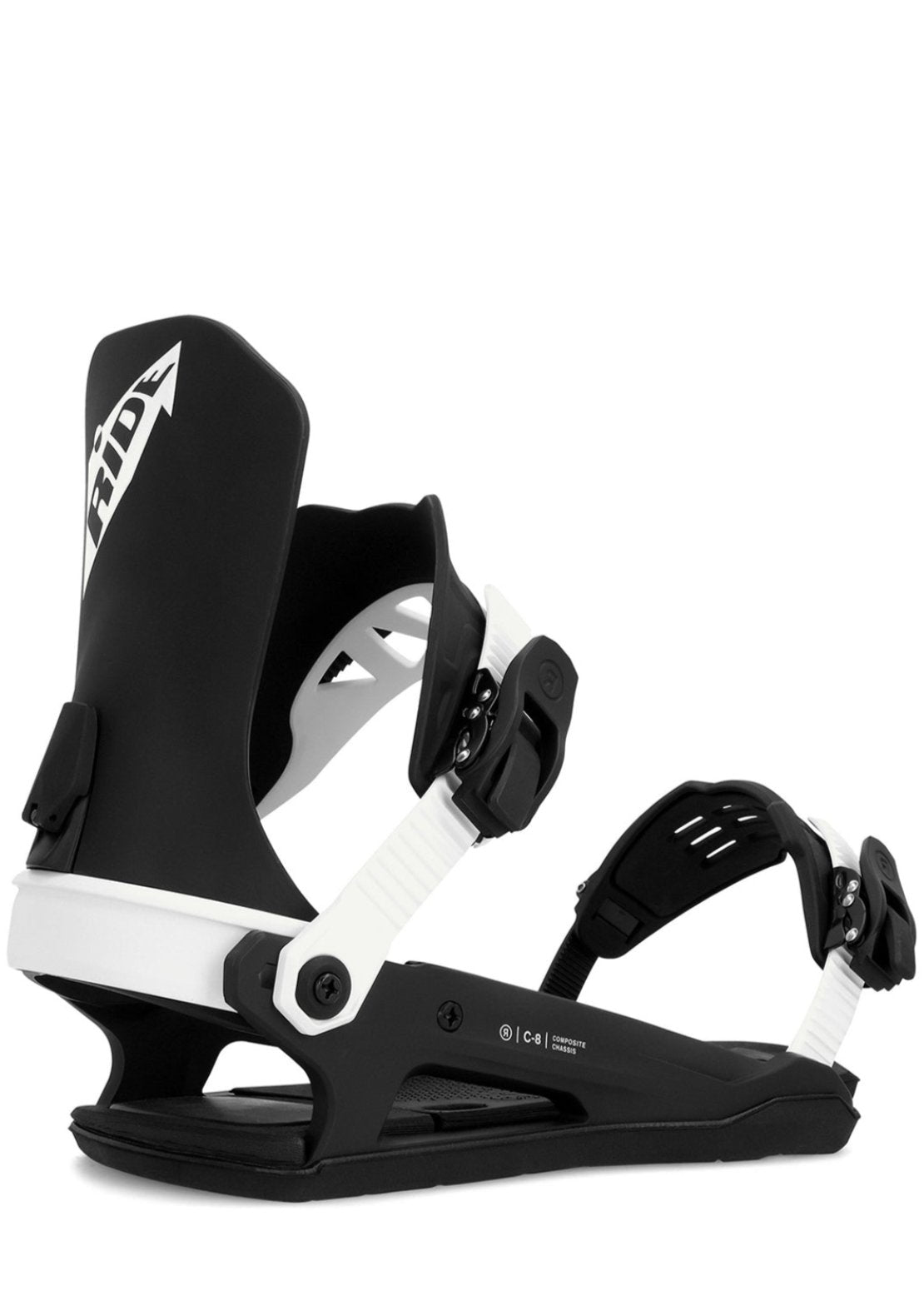 Ride Men's C-8 Snowboard Bindings Black