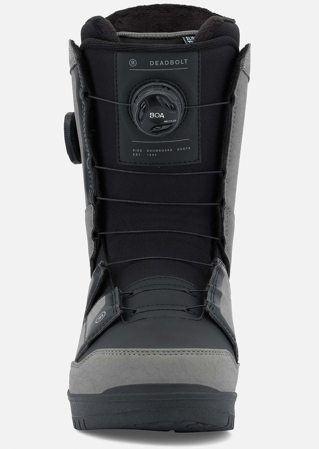 ride deadbolt zonal snowboard boots 2026 they feature an Intuition Support Foam Liner and a BOA Zonal Fit System for extra hold Deadbolt Zonal Snowboard Boots 2026
