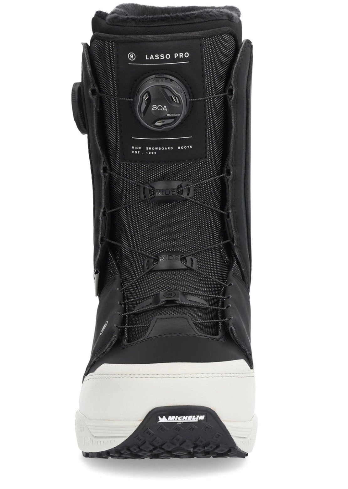 Ride Men&#39;s Lasso Pro Wide Snowboard Boots Black
