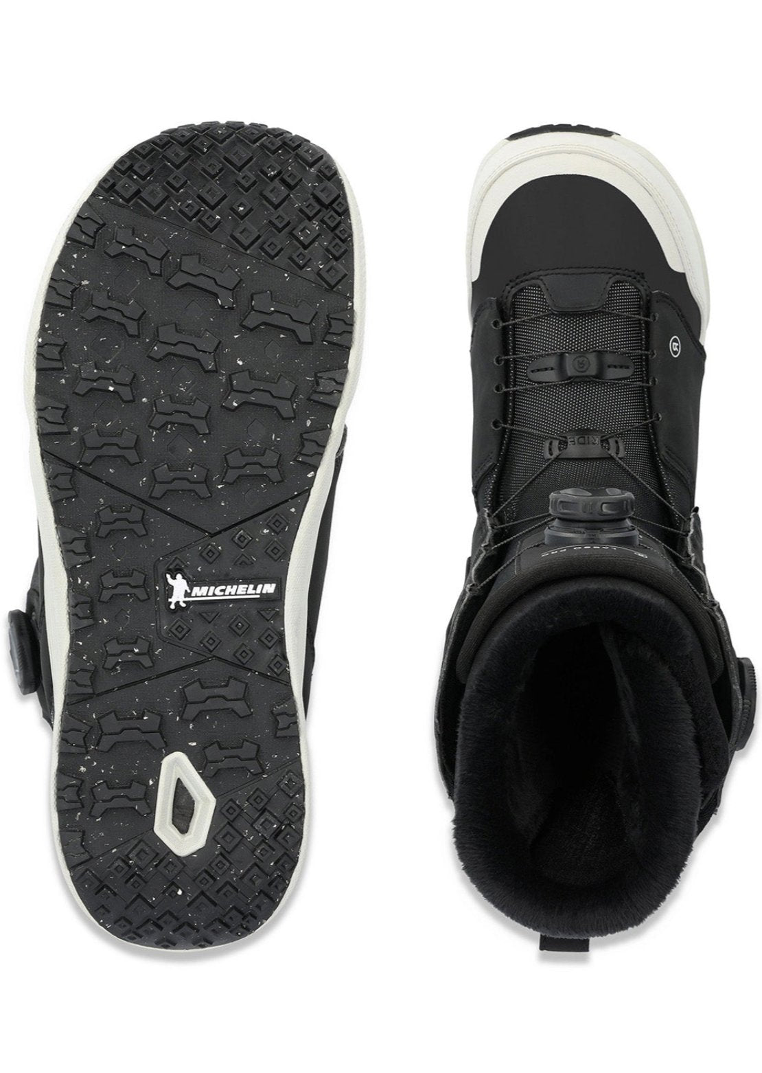 Ride Men&#39;s Lasso Pro Wide Snowboard Boots Black