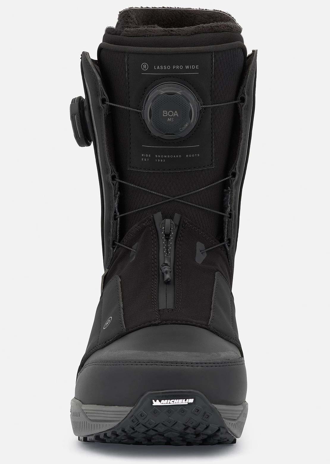 Ride Men's Lasso Pro Wide Snowboard Boots Black