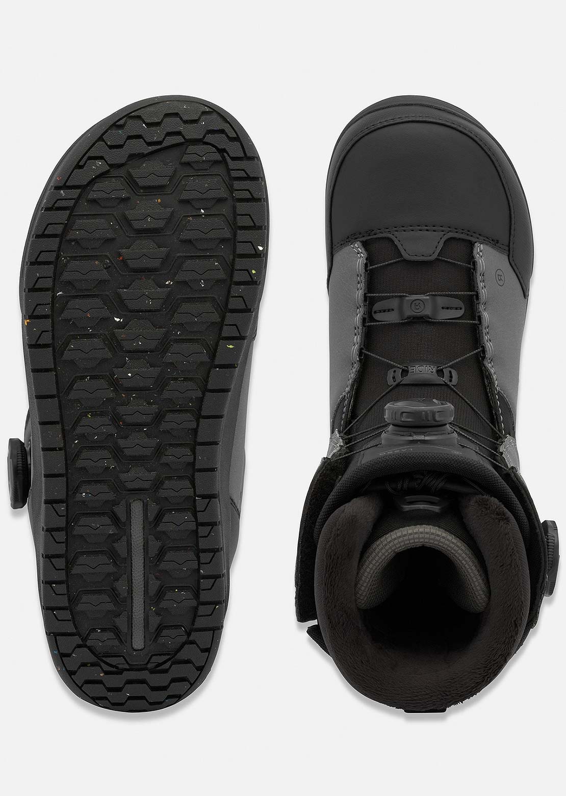 Ride Men's Lasso Snowboard Boots Grey