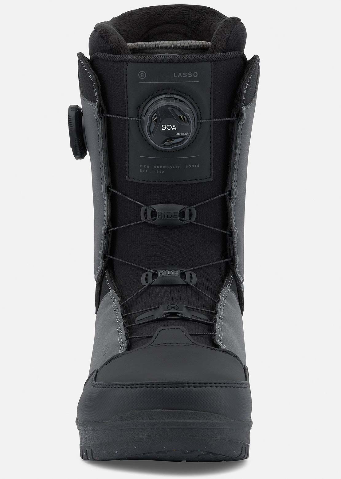 Ride Men's Lasso Snowboard Boots Grey