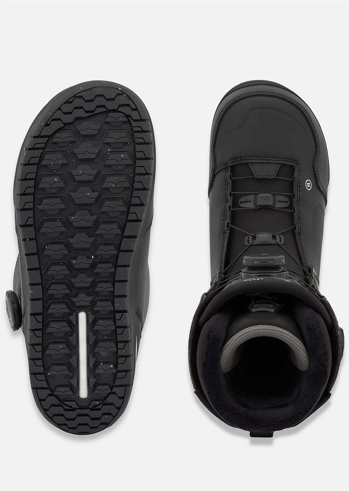 Ride Men's Lasso Snowboard Boots Black