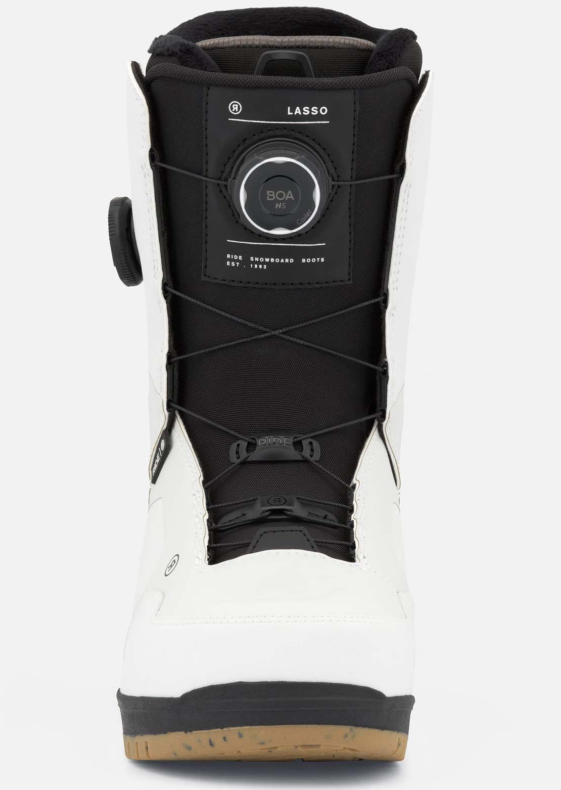 Ride Men's Lasso Snowboard Boots White
