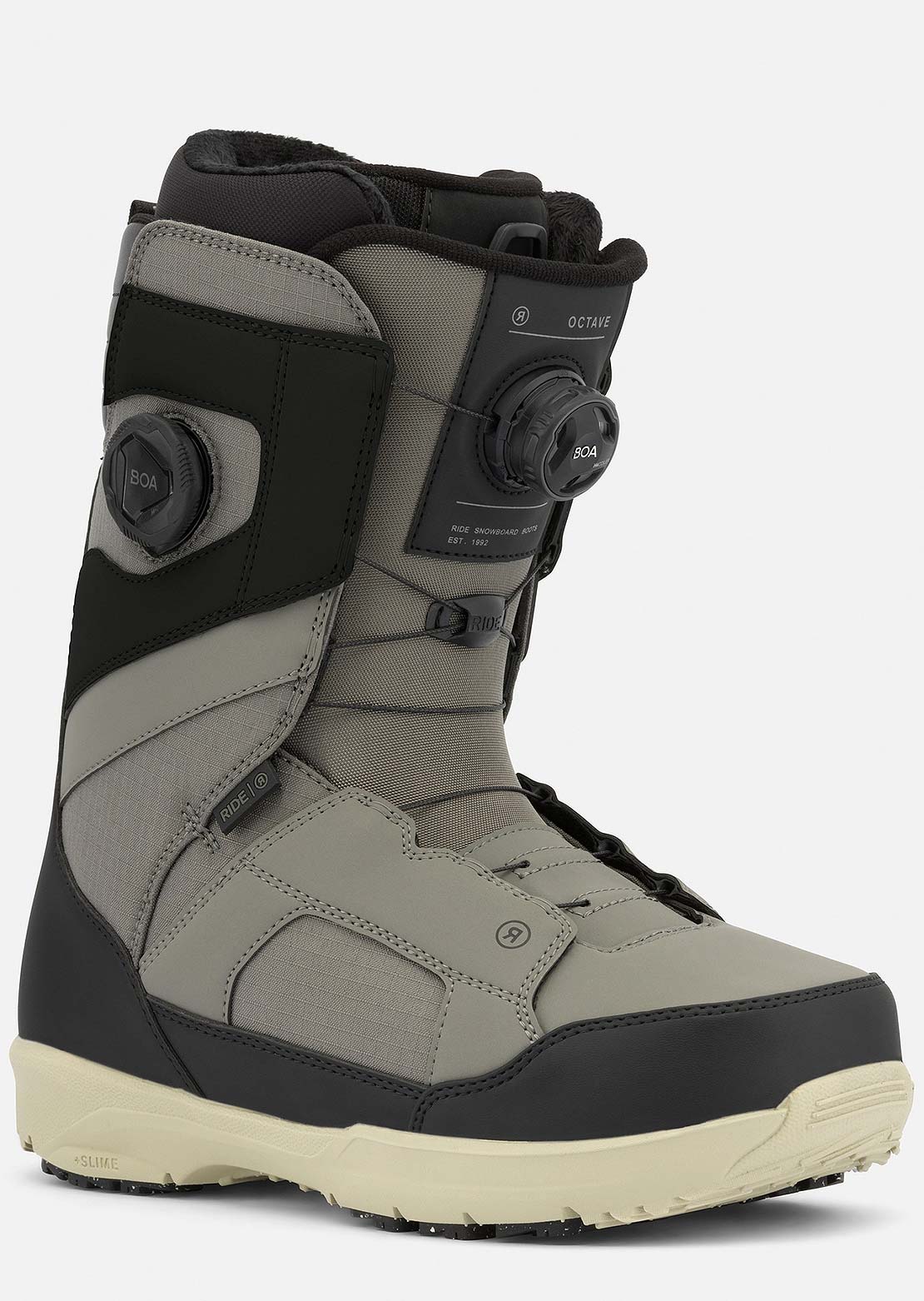 Ride Men's Octave Snowboard Boots Grey