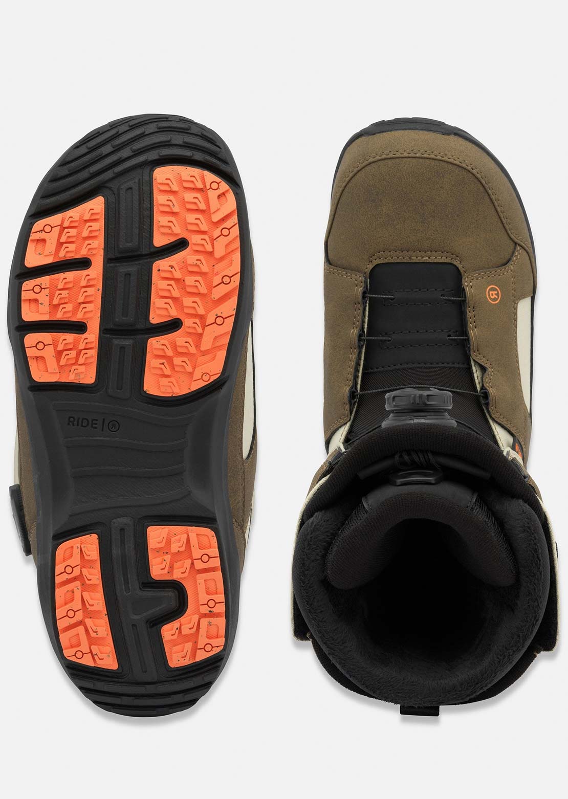 Ride Men's Octave Snowboard Boots Brown
