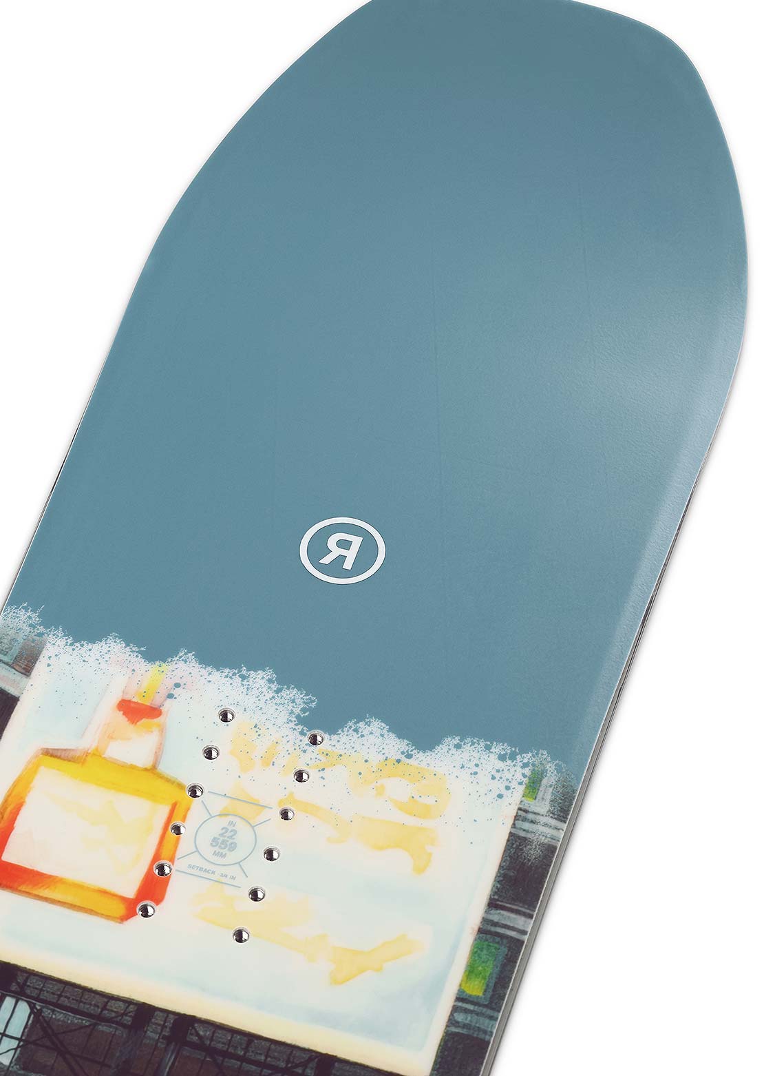 Ride Men&#39;s Russell X Algorythm Snowboard