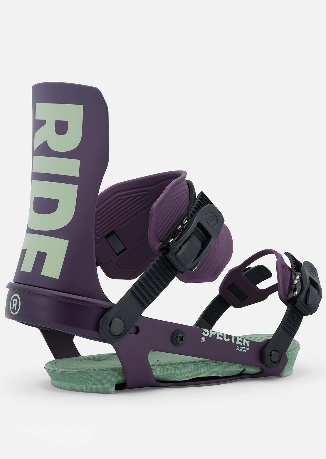 Ride Men's Specter Snowboard Bindings Purple
