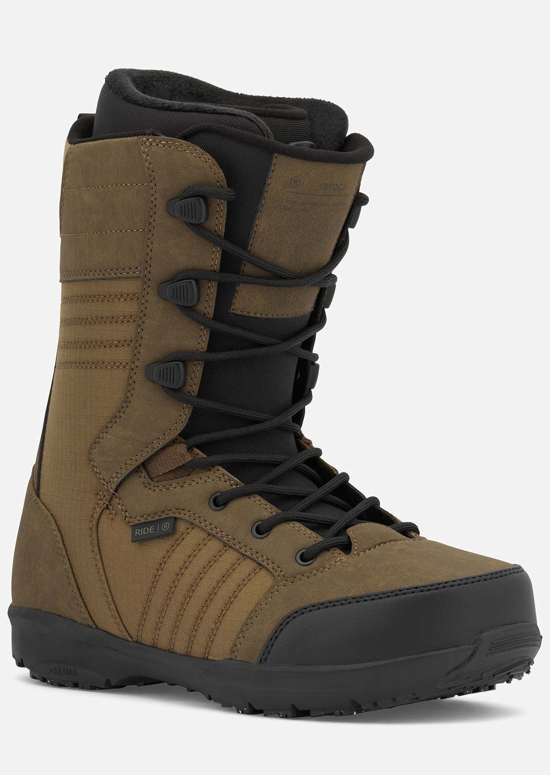 Ride Men's Stock Snowboard Boots Brown