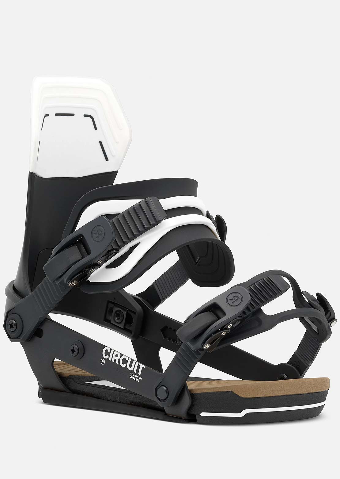 Ride Unisex Circuit Snowboard Bindings Black